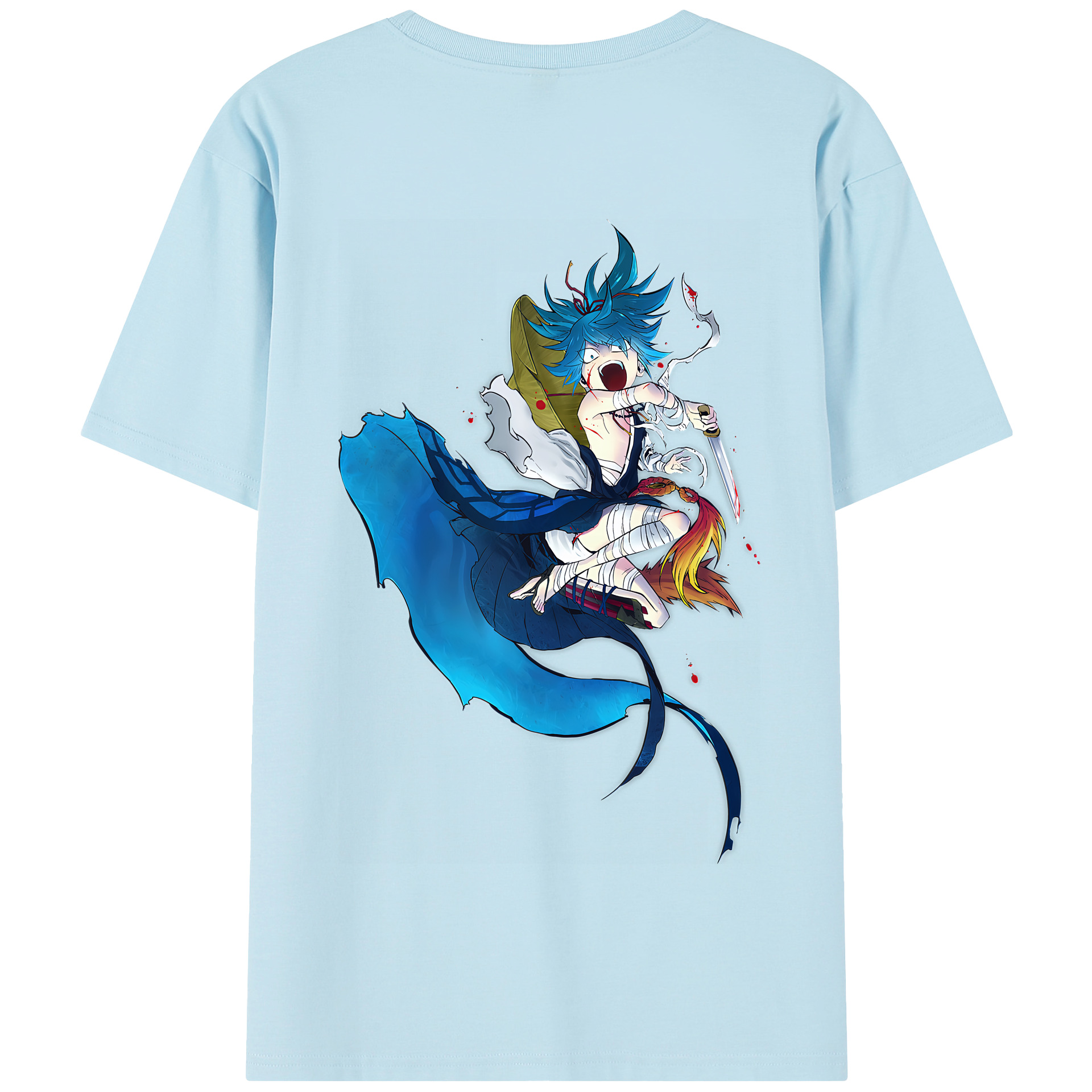 （画像用） 刀剣乱舞 Touken Ranbu 綿100％半袖Tシャツ（背面プリント）